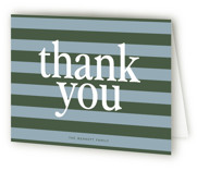 Classic Color Birth Announcement Thank You Cards
