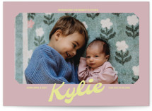 Retro Birth Announcements