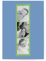 Photo Booth Birth Announcements