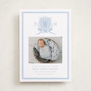 Crest Birth Announcements