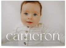 Birth Announcements