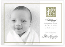 Gothic Birth Announcements