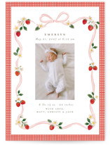 Fraises de bois Birth Announcements