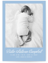 Chambray Birth Announcements