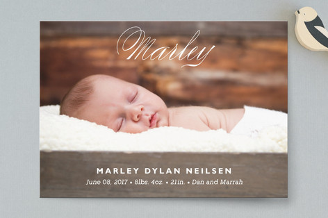 Precious Name Birth Announcements