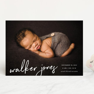 Scripted Birth Announcements