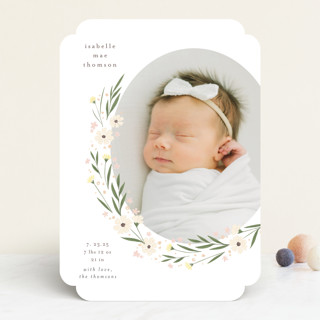 Cottage Birth Announcements