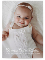 Sweet Beginning Birth Announcements