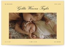 Goldie Birth Announcements