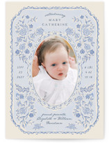 porcelain and lace Birth Announcements