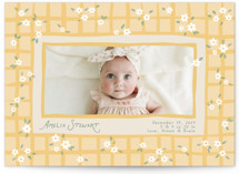 Garden Trellis Birth Announcements