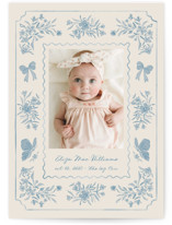 Vintage Love Birth Announcements
