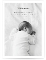 Simplicity Birth Announcements
