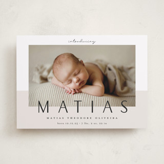 Big News Birth Announcements