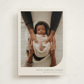 Simple Photo Birth Announcements