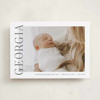 The Chic Side Birth Announcements