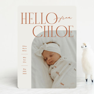 chloe  Birth Announcements