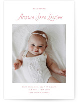 Nostalgic Birth Announcements