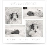 Four Photos Birth Announcements