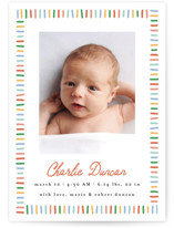 Coloring Book Birth Announcements
