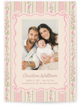 Cottagecore wallpaper Birth Announcements