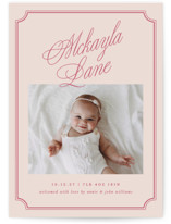Sweet Marquee Birth Announcements