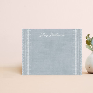 Boho Embroidery Stationery Customizable Stationery