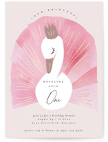 Foil-Pressed Children's Birthday Party Invitations