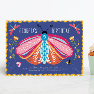 Buggy Children's Birthday Party Invitations
