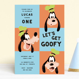 Disney's Goofy Birthday Children's Birthday Party Invitations
