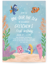 Disney and Pixar’s Finding Nemo’s One-der the Sea Party Children's Birthday Party Invitations