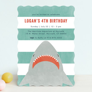 Fin-tastic! Children's Birthday Party Invitations