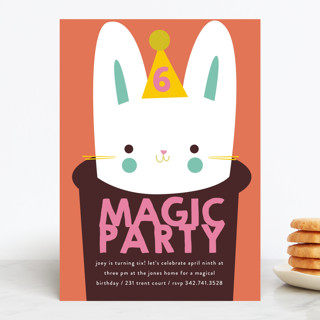 Magic Children's Birthday Party Invitations