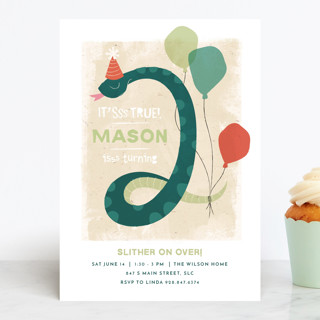sssomeone's birthday Children's Birthday Party Invitations