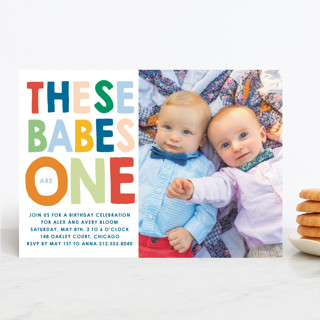 These Babes Children's Birthday Party Invitations