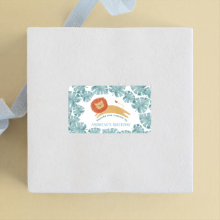 Its getting Wild Children's Birthday Party Stickers