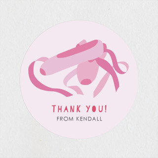 Let's Dance! Children's Birthday Party Stickers