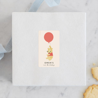 Disney's Pooh Bear Birthday Children's Birthday Party Stickers