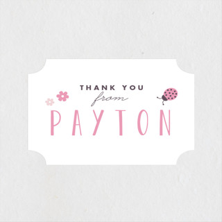 In the Garden Children's Birthday Party Stickers