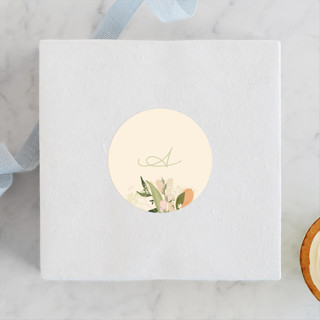 Tulip Topper Children's Birthday Party Stickers