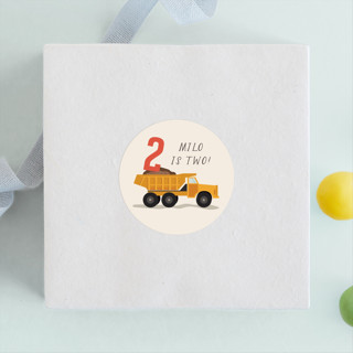 loads of fun Children's Birthday Party Stickers
