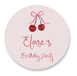 Children's Birthday Party Stickers