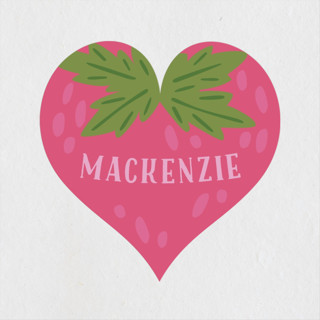 Berry Sweet Children's Birthday Party Stickers