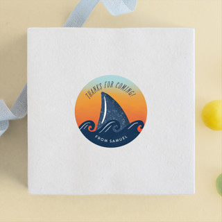 Ride the Tide Children's Birthday Party Stickers