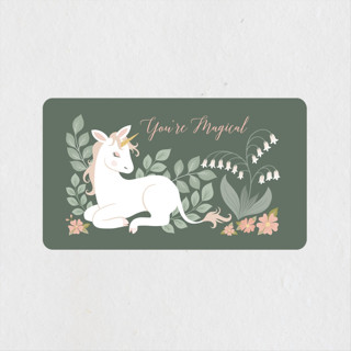 Enchanted Children's Birthday Party Stickers