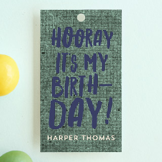 Buttercream & Bunting Children's Birthday Party Favor Tags