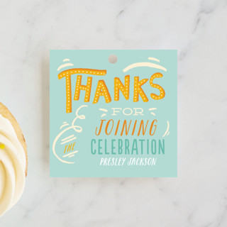 Jump Bound & Leap Children's Birthday Party Favor Tags