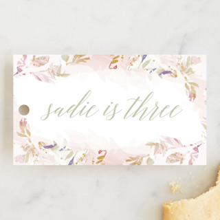 kiddies crown Children's Birthday Party Favor Tags