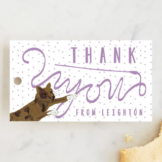 Purrefect Kittens Children's Birthday Party Favor Tags