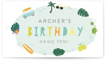 Children's Birthday Party Favor Tags